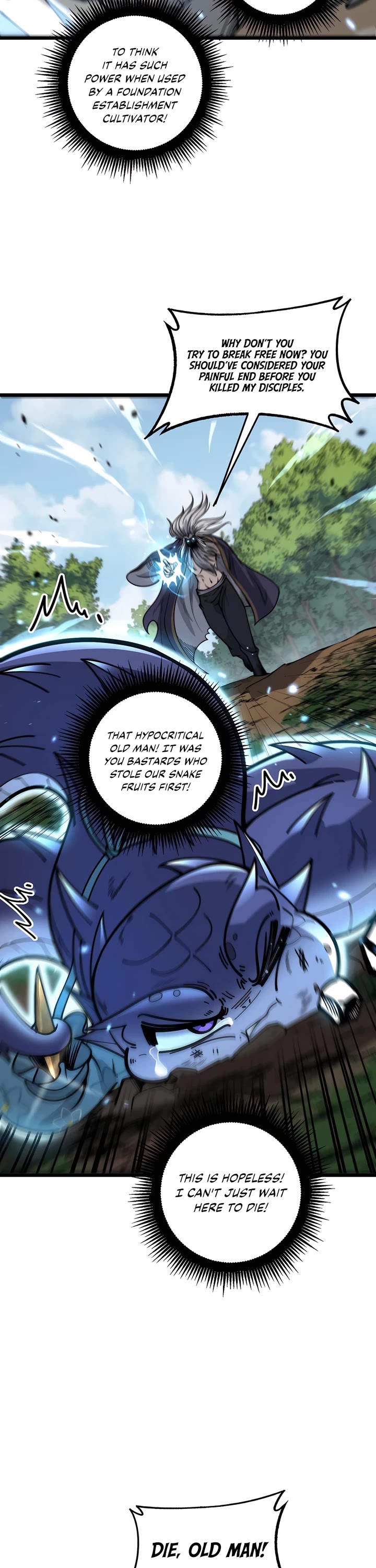 Snake Immortal: The Tale of a Snake's Cultivation to Immortality Chapter 12 page 25 - Chapter 12: Pursuit of the Old Grandmaster