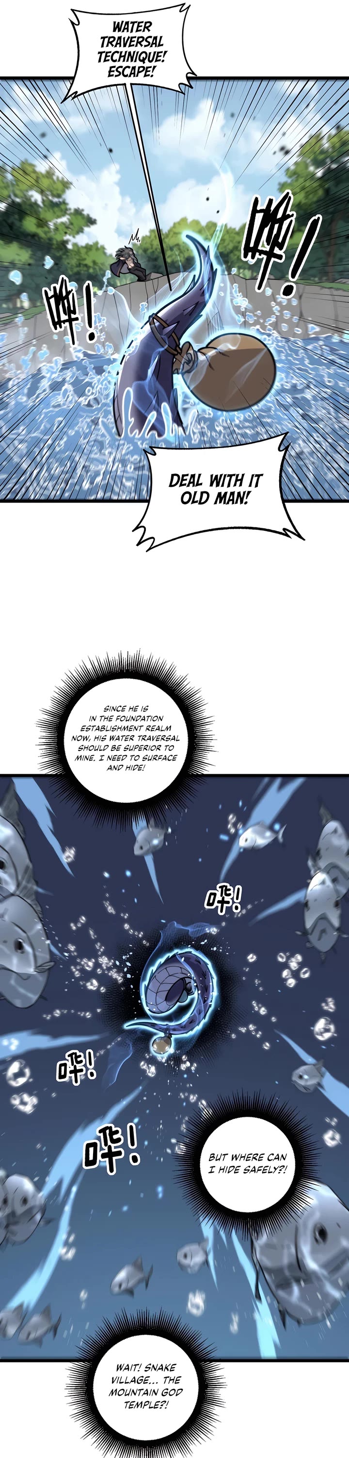 Snake Immortal: The Tale of a Snake's Cultivation to Immortality Chapter 12 page 28 - Chapter 12: Pursuit of the Old Grandmaster