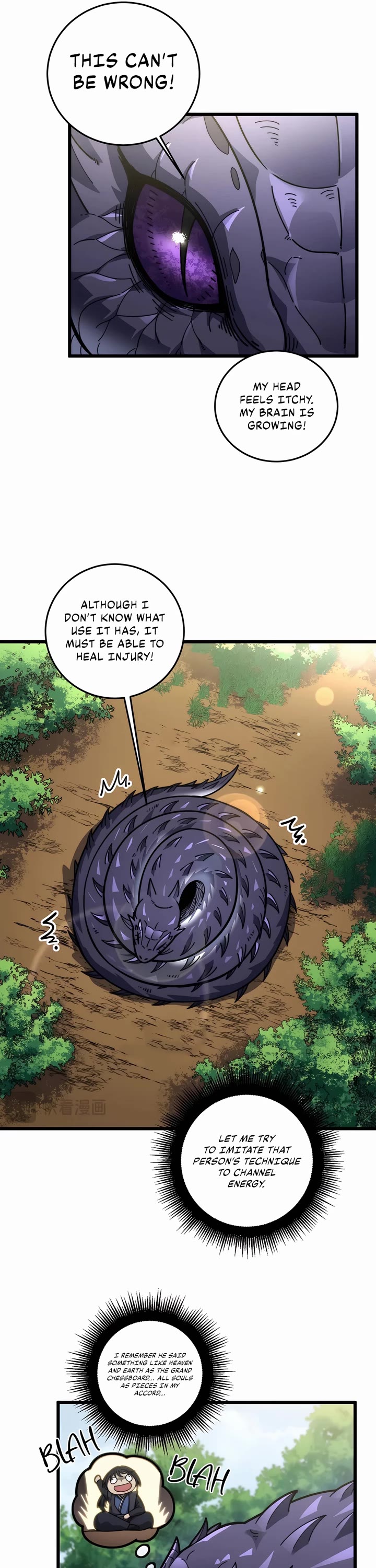 Snake Immortal: The Tale of a Snake's Cultivation to Immortality Chapter 2 page 11 - Chapter 2: Divine Sense