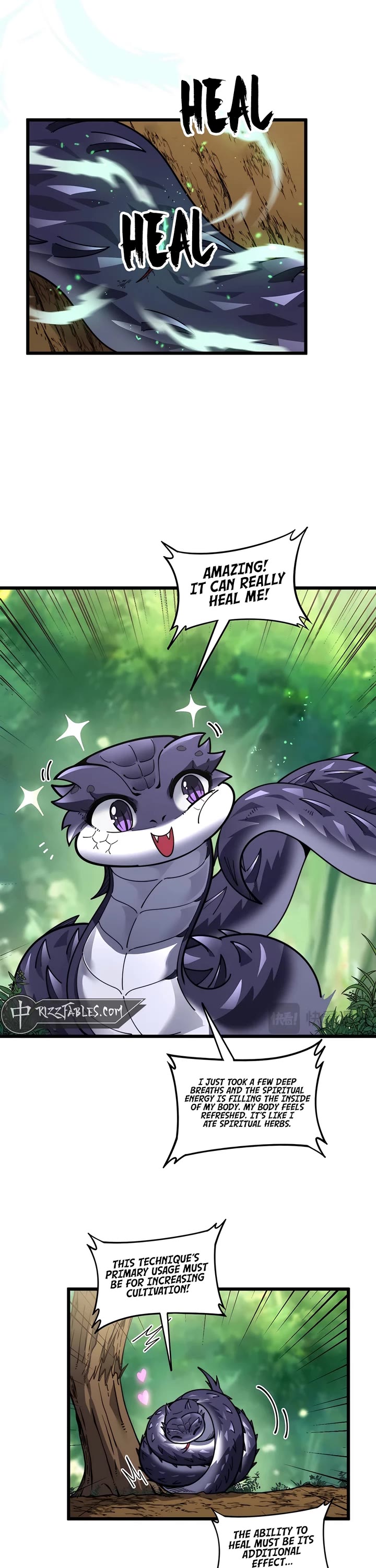 Snake Immortal: The Tale of a Snake's Cultivation to Immortality Chapter 2 page 13 - Chapter 2: Divine Sense