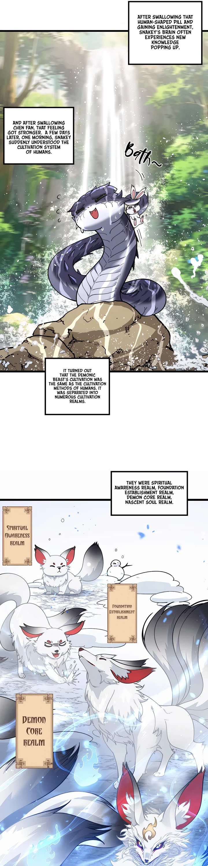 Snake Immortal: The Tale of a Snake's Cultivation to Immortality Chapter 2 page 17 - Chapter 2: Divine Sense