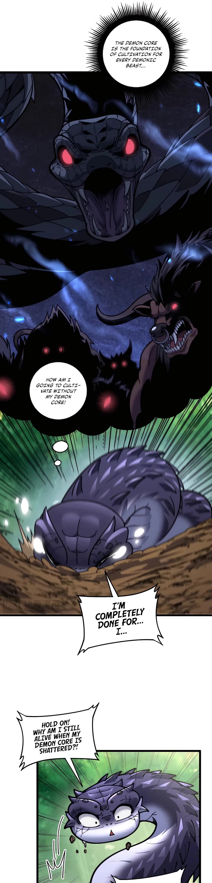 Snake Immortal: The Tale of a Snake's Cultivation to Immortality Chapter 2 page 6 - Chapter 2: Divine Sense