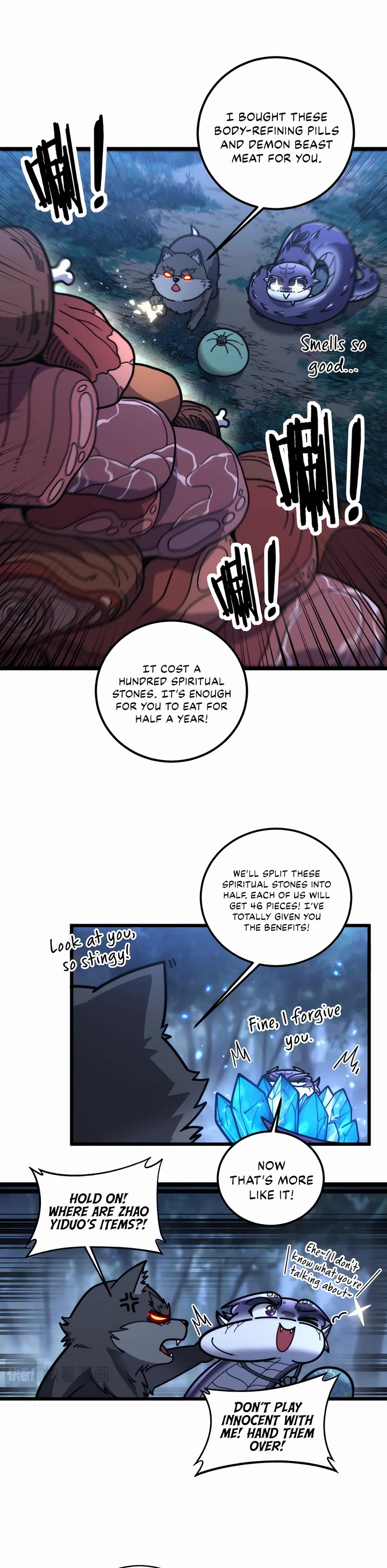 Snake Immortal: The Tale of a Snake's Cultivation to Immortality Chapter 22 page 7 - Chapter 22