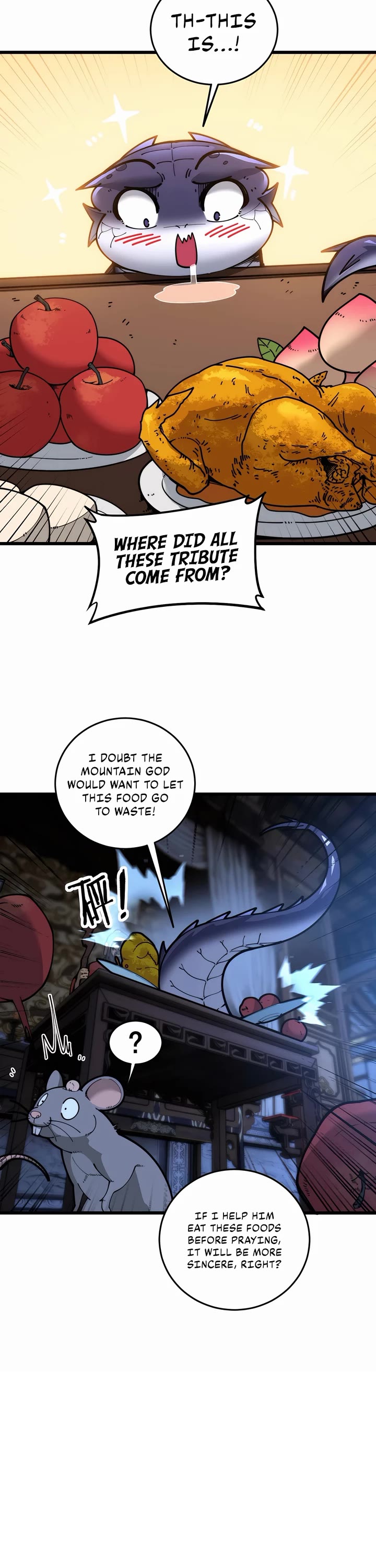 Snake Immortal: The Tale of a Snake's Cultivation to Immortality Chapter 3 page 10 - Chapter 3: Snakey and Mountain God Temple