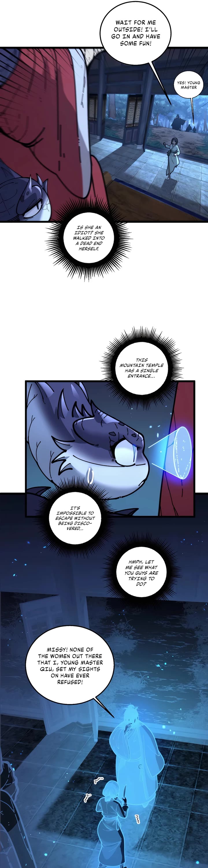 Snake Immortal: The Tale of a Snake's Cultivation to Immortality Chapter 3 page 13 - Chapter 3: Snakey and Mountain God Temple