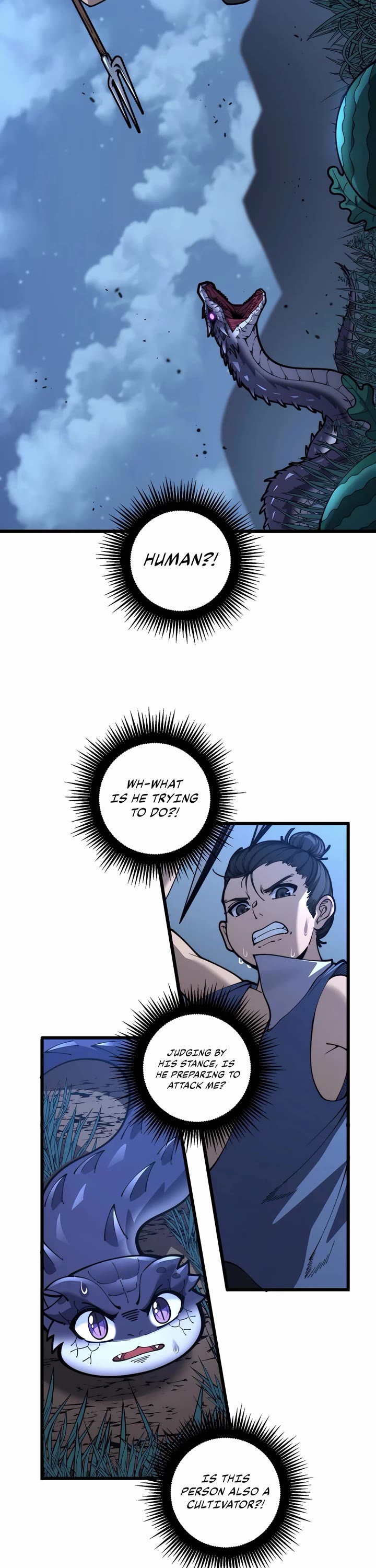 Snake Immortal: The Tale of a Snake's Cultivation to Immortality Chapter 3 page 2 - Chapter 3: Snakey and Mountain God Temple