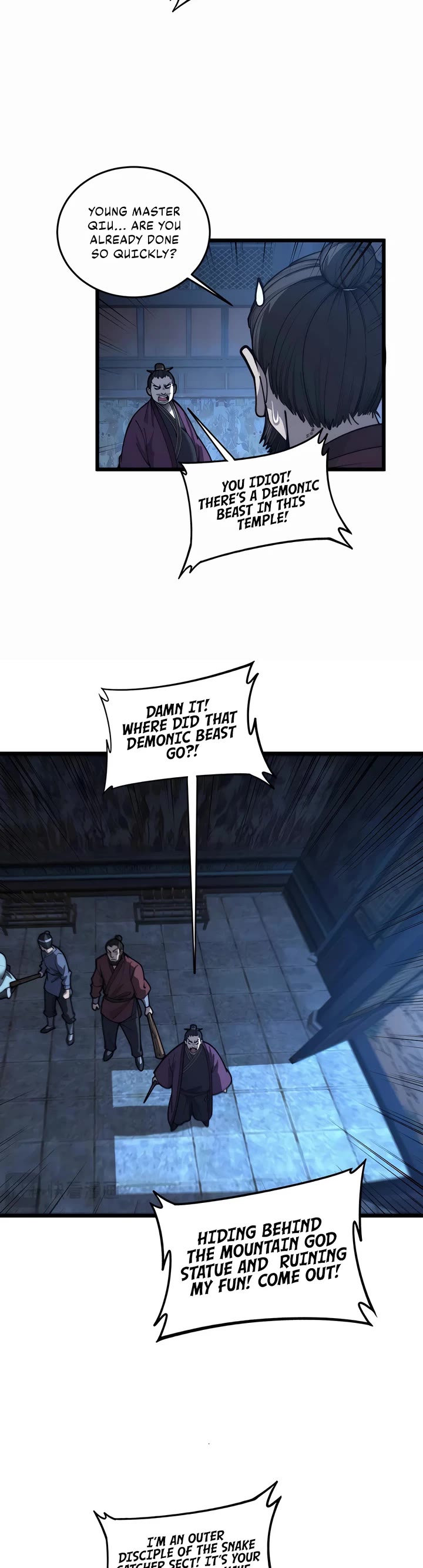 Snake Immortal: The Tale of a Snake's Cultivation to Immortality Chapter 3 page 25 - Chapter 3: Snakey and Mountain God Temple