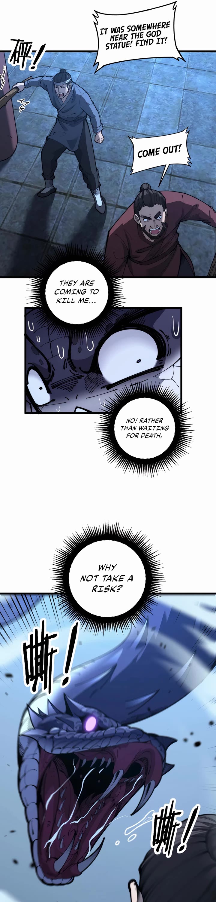 Snake Immortal: The Tale of a Snake's Cultivation to Immortality Chapter 3 page 27 - Chapter 3: Snakey and Mountain God Temple