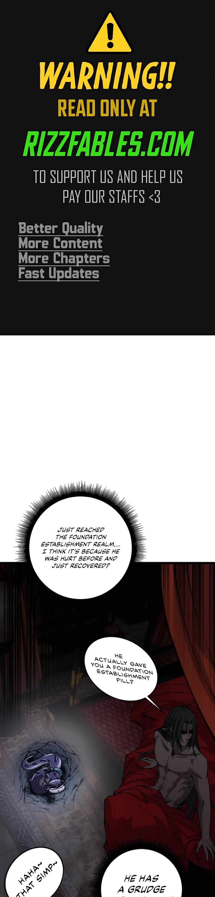 Snake Immortal: The Tale of a Snake's Cultivation to Immortality Chapter 34 page 1 - Chapter 34