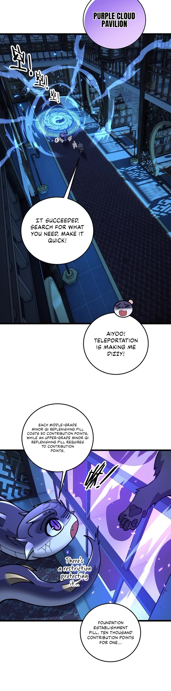 Snake Immortal: The Tale of a Snake's Cultivation to Immortality Chapter 35 page 8 - Chapter 35