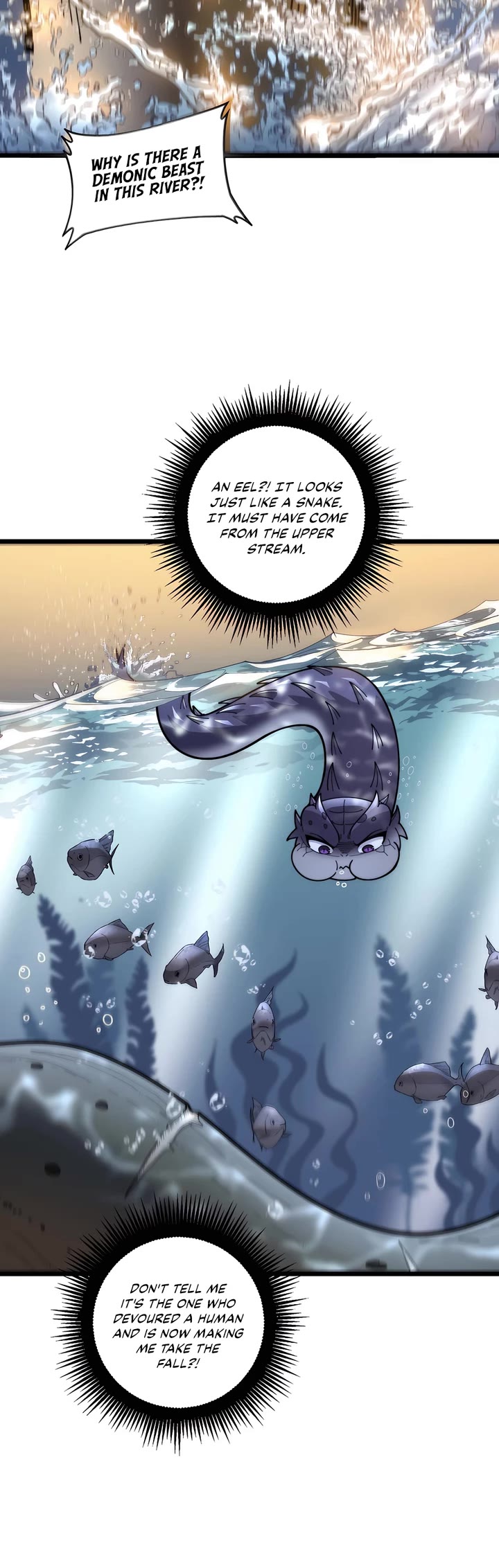 Snake Immortal: The Tale of a Snake's Cultivation to Immortality Chapter 4 page 11 - Chapter 4: Encountering Water Demon