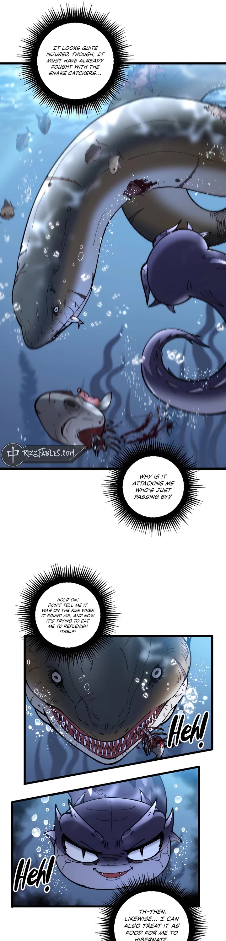 Snake Immortal: The Tale of a Snake's Cultivation to Immortality Chapter 4 page 12 - Chapter 4: Encountering Water Demon