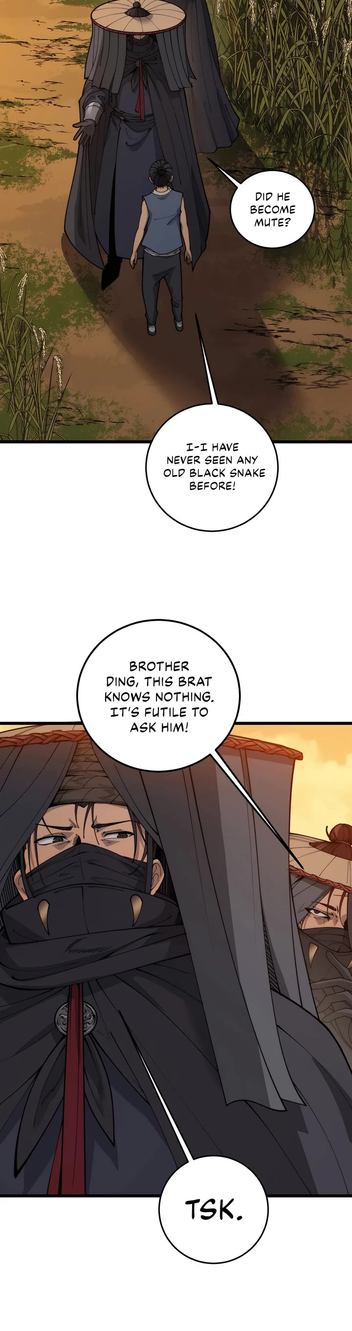 Snake Immortal: The Tale of a Snake's Cultivation to Immortality Chapter 4 page 3 - Chapter 4: Encountering Water Demon