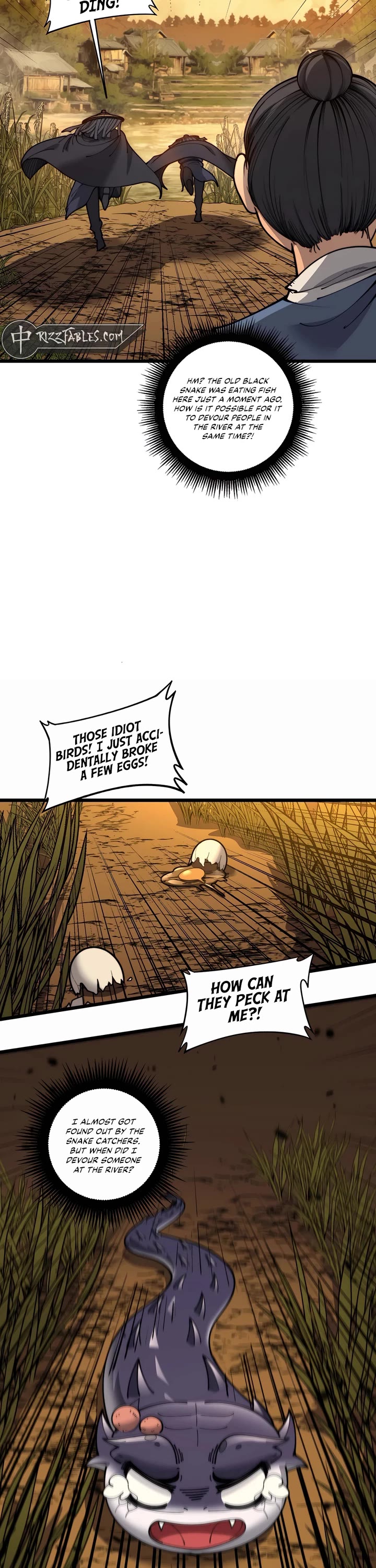Snake Immortal: The Tale of a Snake's Cultivation to Immortality Chapter 4 page 6 - Chapter 4: Encountering Water Demon