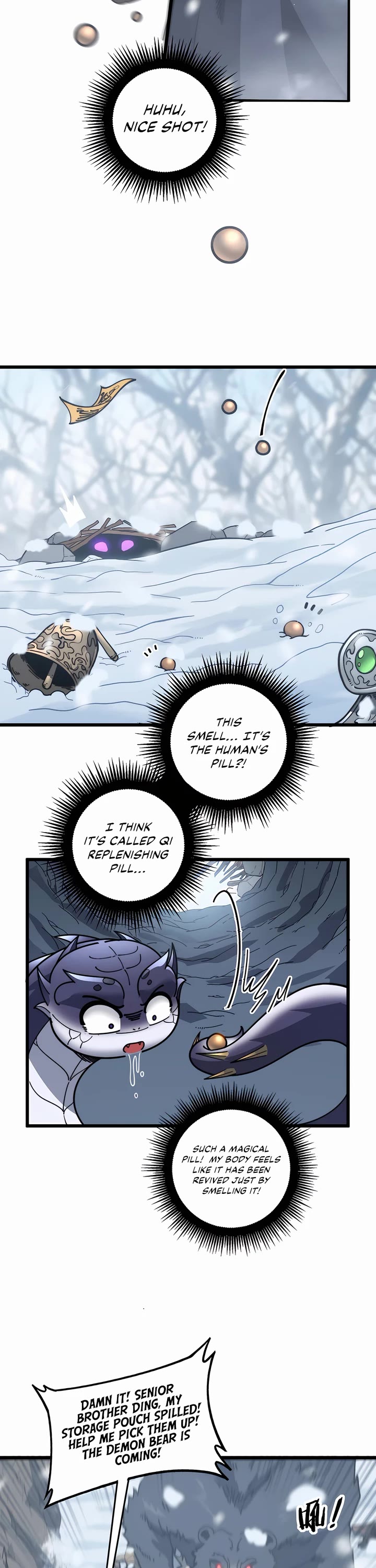 Snake Immortal: The Tale of a Snake's Cultivation to Immortality Chapter 5 page 22 - Chapter 5: A life-and-death struggle