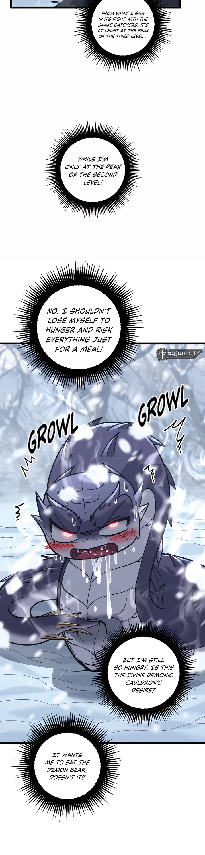 Snake Immortal: The Tale of a Snake's Cultivation to Immortality Chapter 6 page 10 - Chapter 6: Surrounded by a Pack of Wolves