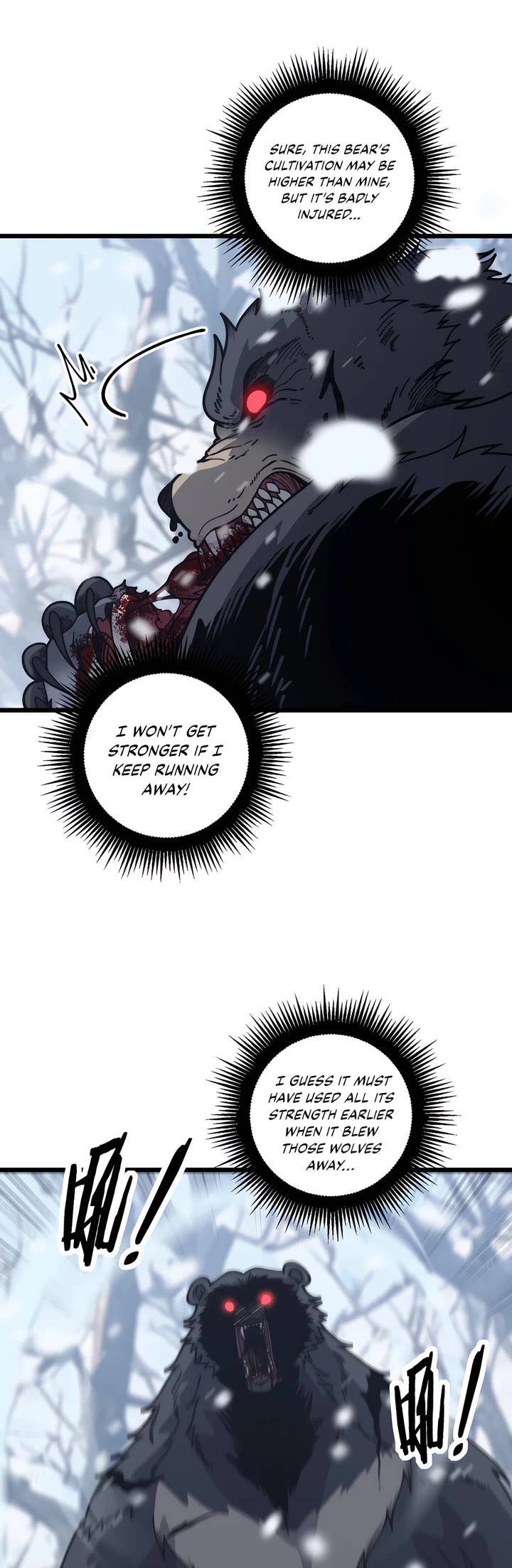 Snake Immortal: The Tale of a Snake's Cultivation to Immortality Chapter 6 page 11 - Chapter 6: Surrounded by a Pack of Wolves