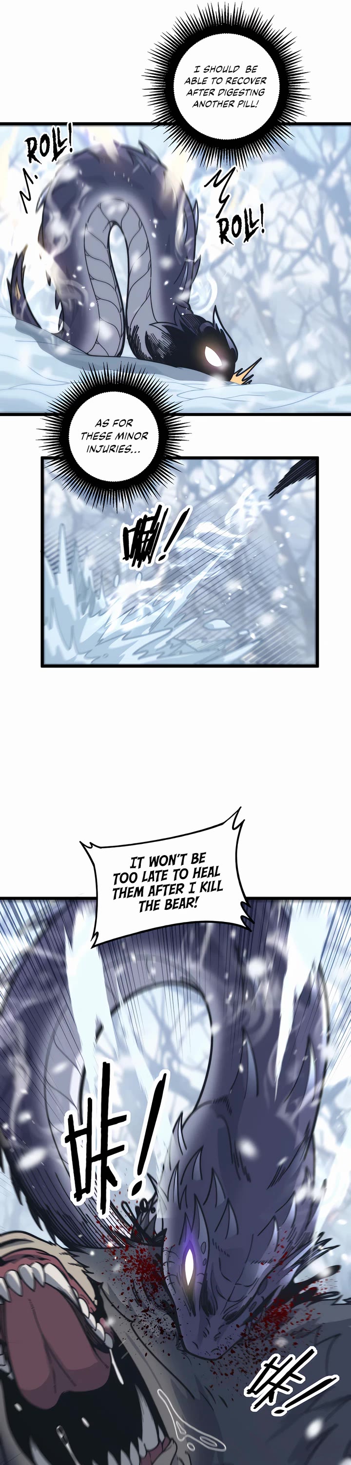 Snake Immortal: The Tale of a Snake's Cultivation to Immortality Chapter 6 page 16 - Chapter 6: Surrounded by a Pack of Wolves