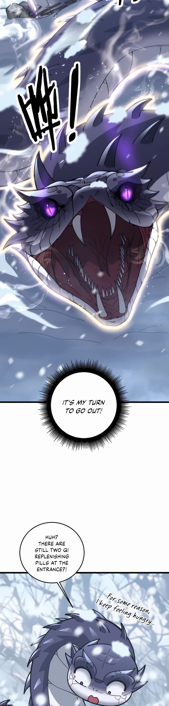 Snake Immortal: The Tale of a Snake's Cultivation to Immortality Chapter 6 page 2 - Chapter 6: Surrounded by a Pack of Wolves