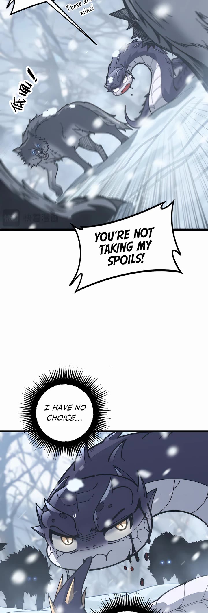 Snake Immortal: The Tale of a Snake's Cultivation to Immortality Chapter 6 page 23 - Chapter 6: Surrounded by a Pack of Wolves