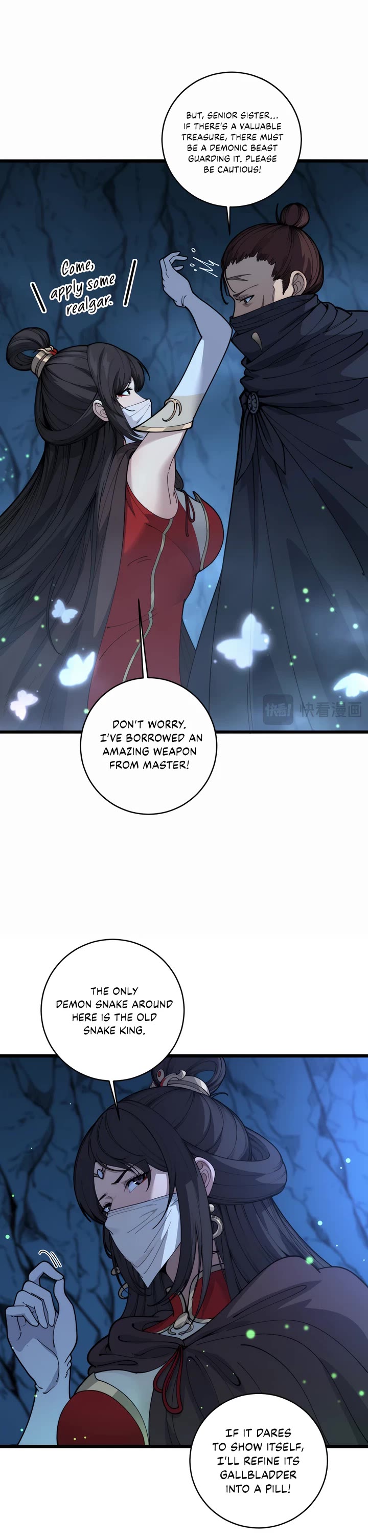 Snake Immortal: The Tale of a Snake's Cultivation to Immortality Chapter 7 page 13 - Chapter 7: Old Black Snake King vs Snake Catchers
