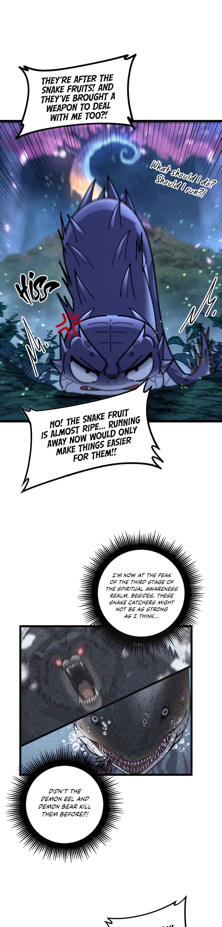 Snake Immortal: The Tale of a Snake's Cultivation to Immortality Chapter 7 page 14 - Chapter 7: Old Black Snake King vs Snake Catchers