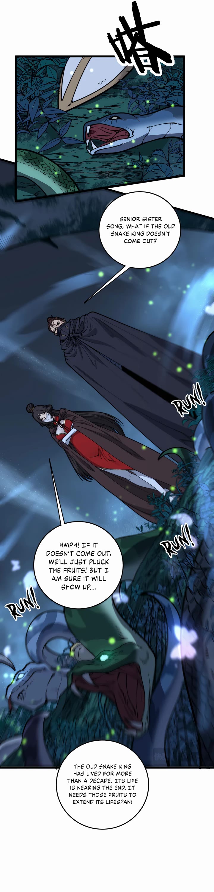 Snake Immortal: The Tale of a Snake's Cultivation to Immortality Chapter 7 page 16 - Chapter 7: Old Black Snake King vs Snake Catchers