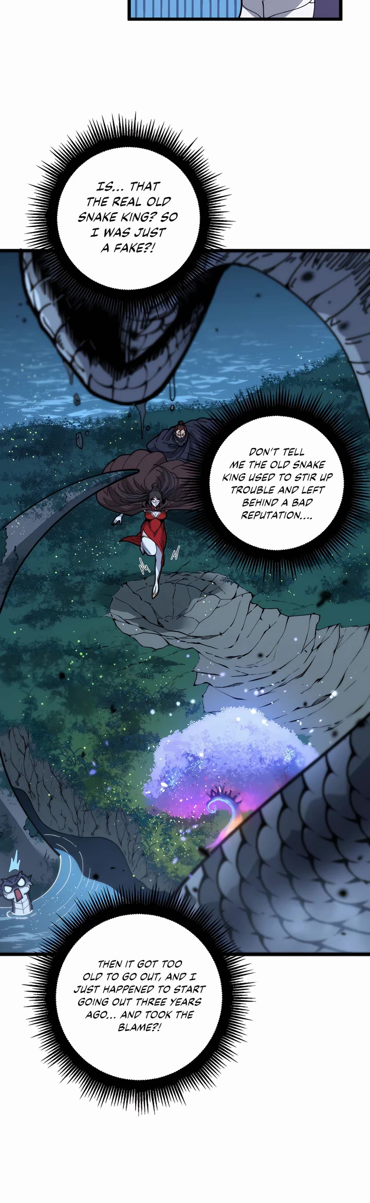Snake Immortal: The Tale of a Snake's Cultivation to Immortality Chapter 7 page 21 - Chapter 7: Old Black Snake King vs Snake Catchers