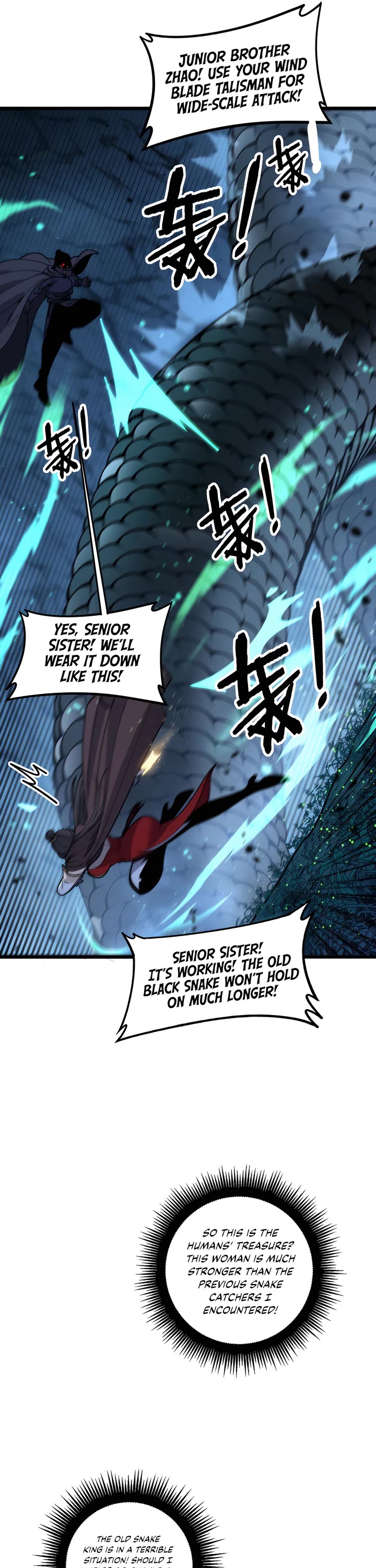 Snake Immortal: The Tale of a Snake's Cultivation to Immortality Chapter 7 page 27 - Chapter 7: Old Black Snake King vs Snake Catchers