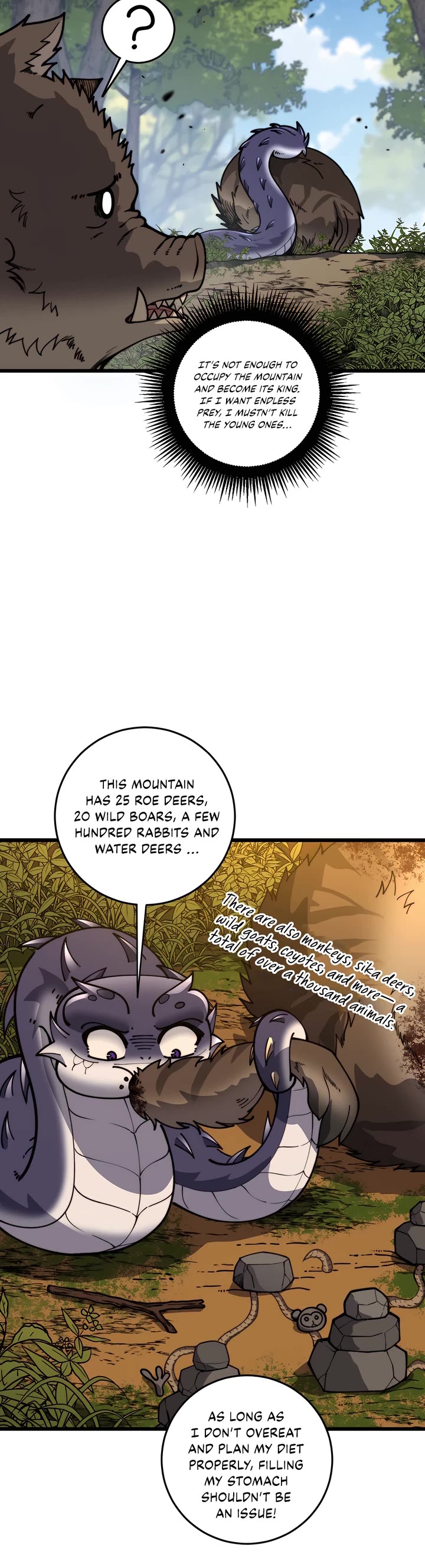 Snake Immortal: The Tale of a Snake's Cultivation to Immortality Chapter 7 page 4 - Chapter 7: Old Black Snake King vs Snake Catchers