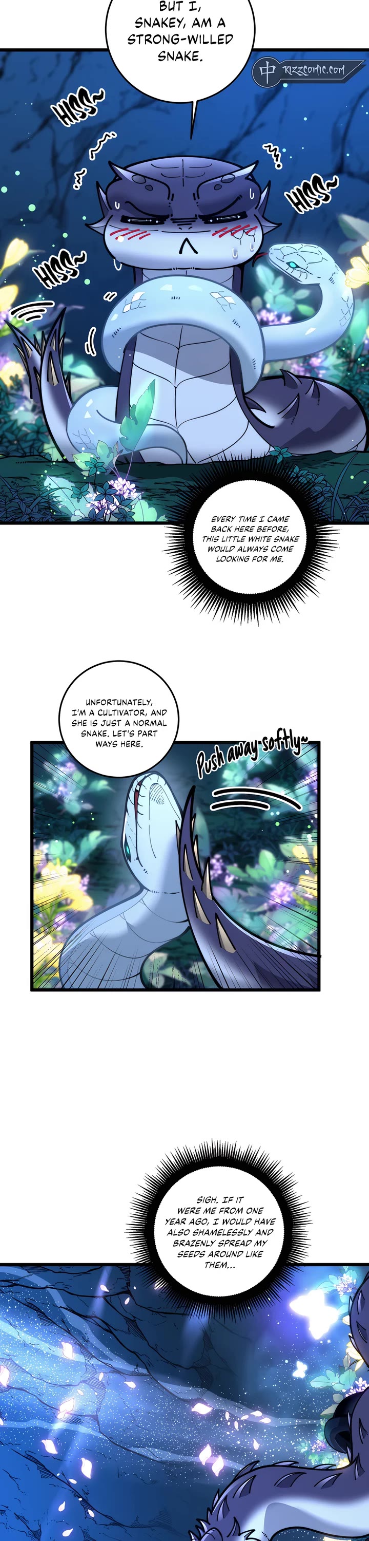 Snake Immortal: The Tale of a Snake's Cultivation to Immortality Chapter 7 page 8 - Chapter 7: Old Black Snake King vs Snake Catchers