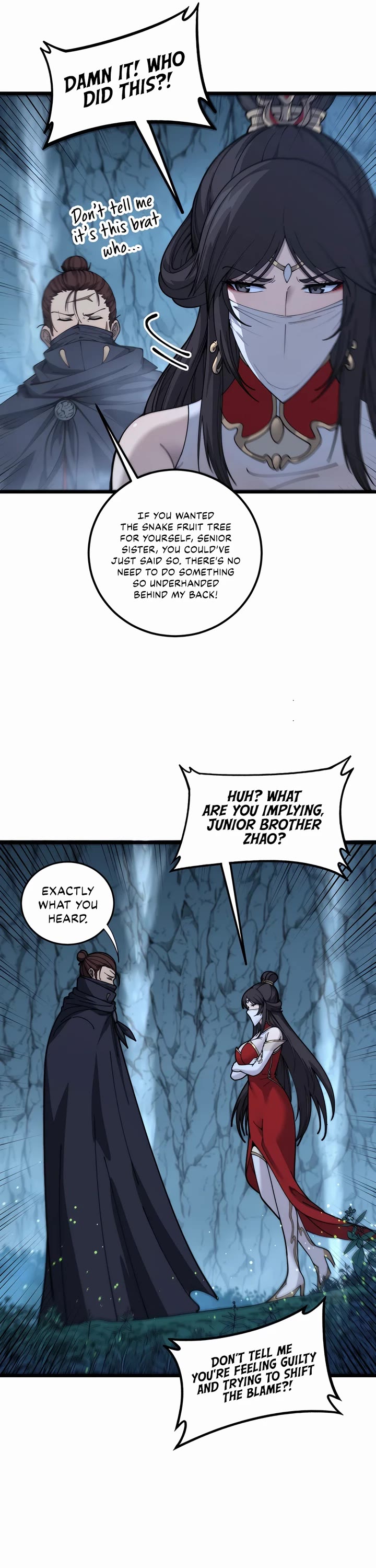 Snake Immortal: The Tale of a Snake's Cultivation to Immortality Chapter 8 page 10 - Chapter 8: Danger: Mu Yun, Sixth level of Qi Refinement