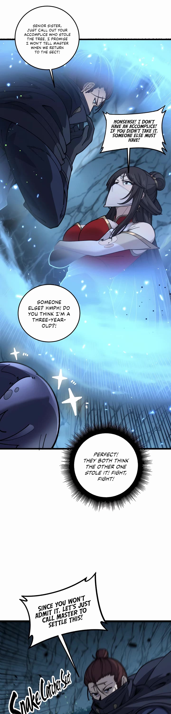 Snake Immortal: The Tale of a Snake's Cultivation to Immortality Chapter 8 page 11 - Chapter 8: Danger: Mu Yun, Sixth level of Qi Refinement