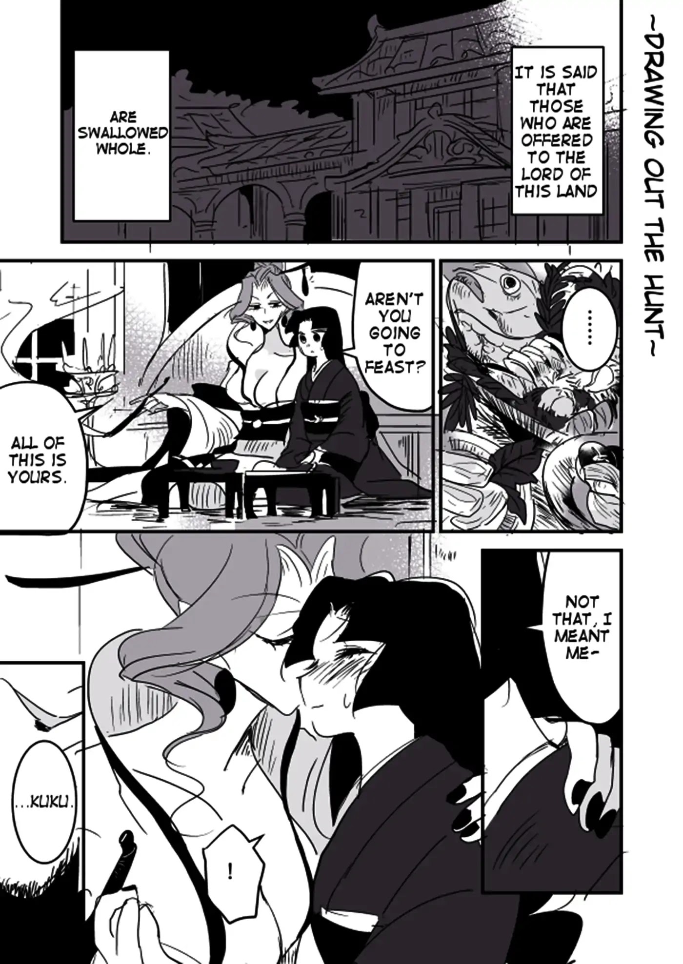 Snake woman and Offering-chan Chapter 1 page 1 - Chapter 1