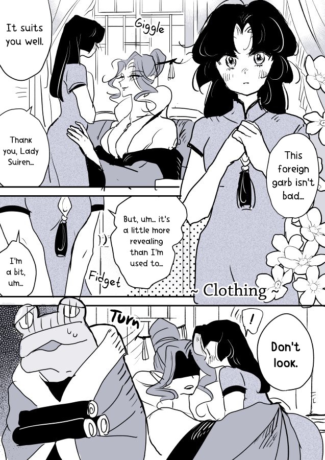 Snake woman and Offering-chan Chapter 4 page 1 - Chapter 4