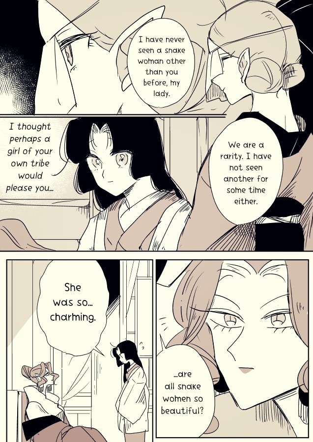Snake woman and Offering-chan Chapter 6 page 13 - Chapter 6