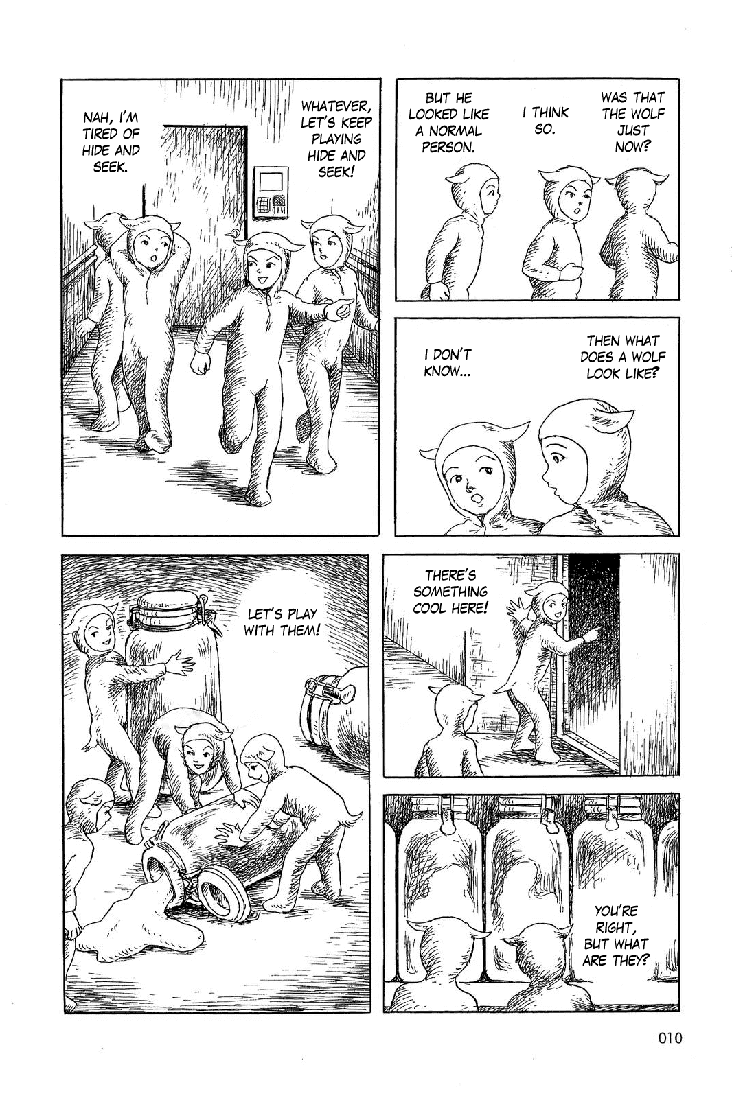 Sneewitchen - Geschichten nach Grimm Chapter 1.3 page 12 - Chapter 1 v3 : The Wolf and the Seven Young Goats