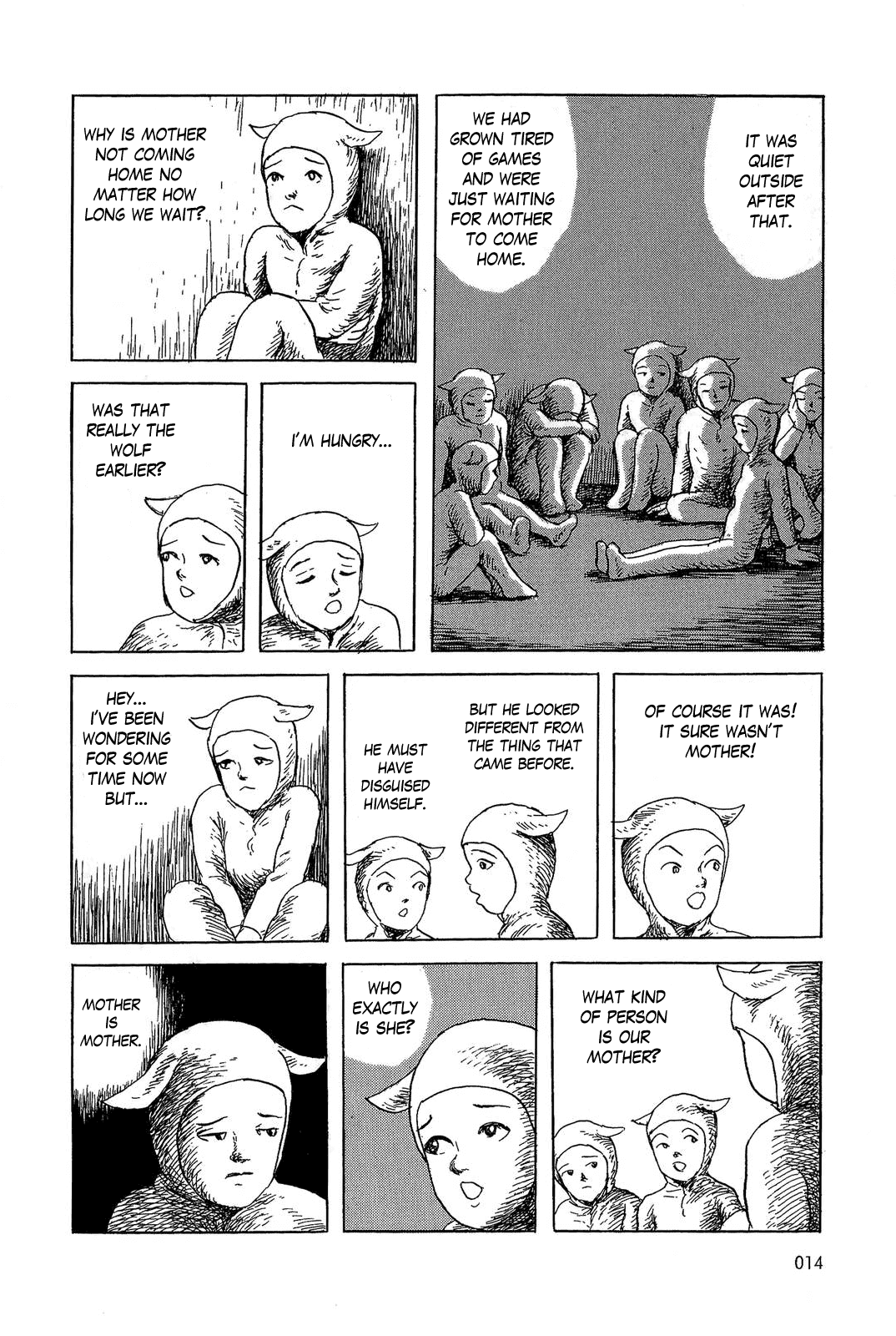 Sneewitchen - Geschichten nach Grimm Chapter 1.3 page 16 - Chapter 1 v3 : The Wolf and the Seven Young Goats