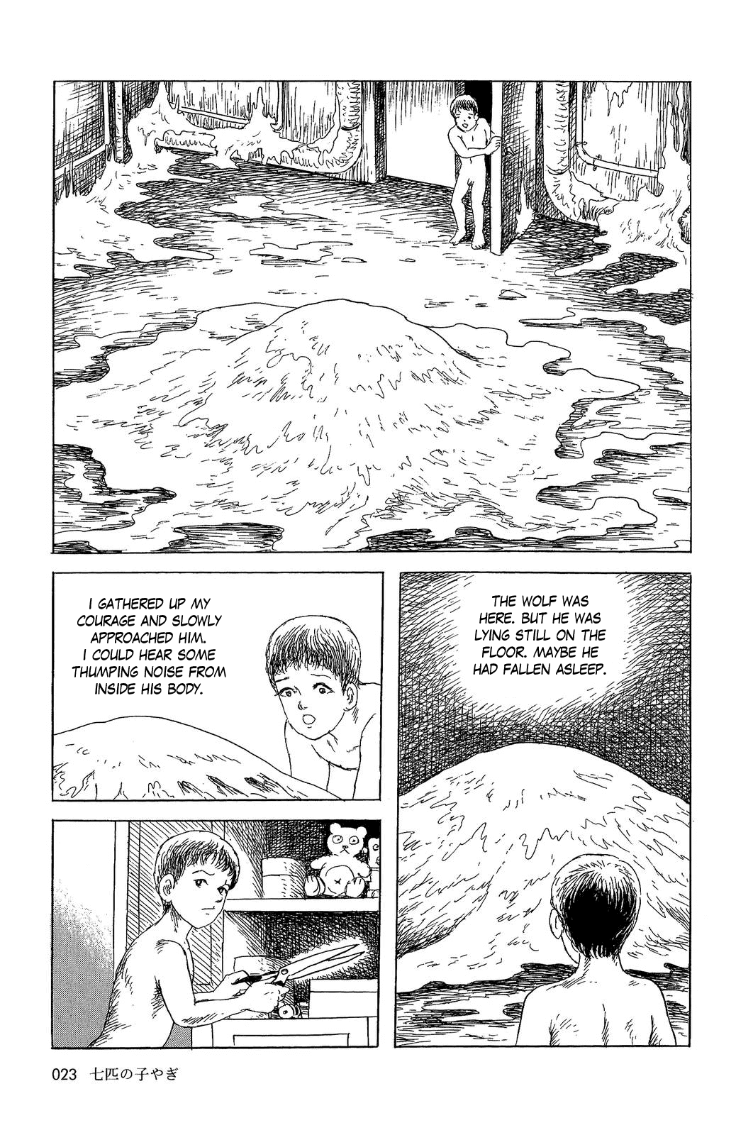 Sneewitchen - Geschichten nach Grimm Chapter 1.3 page 25 - Chapter 1 v3 : The Wolf and the Seven Young Goats