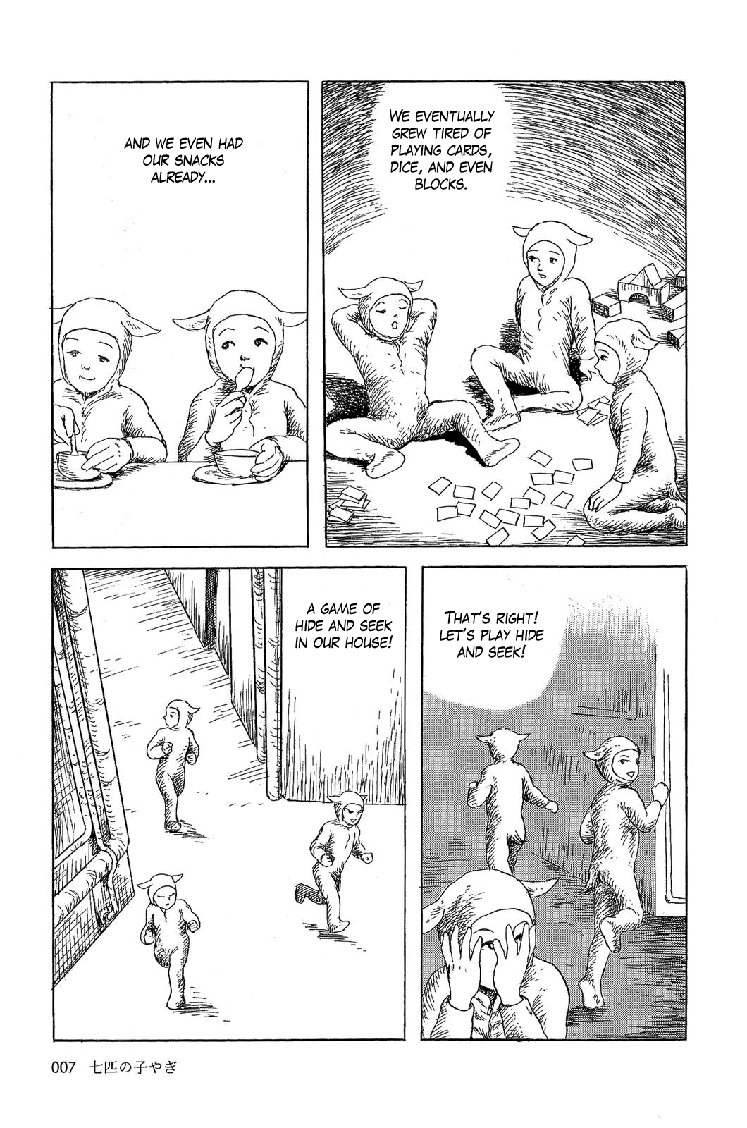 Sneewitchen - Geschichten nach Grimm Chapter 1.3 page 9 - Chapter 1 v3 : The Wolf and the Seven Young Goats