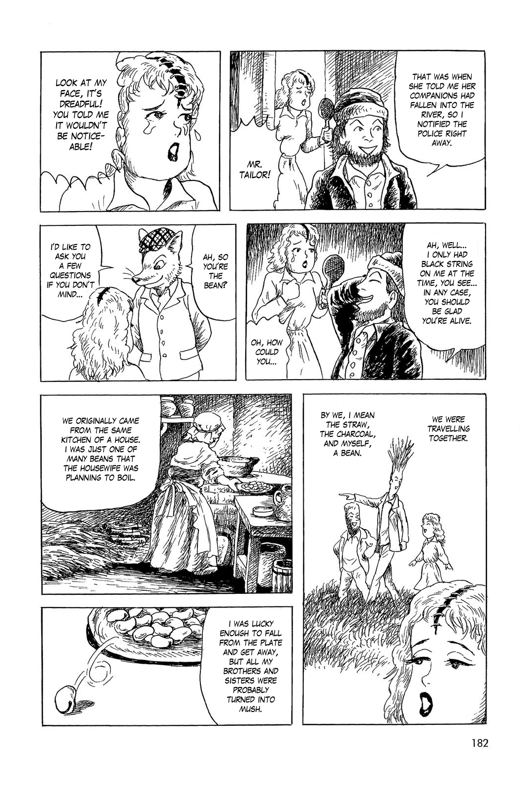 Sneewitchen - Geschichten nach Grimm Chapter 10.2 page 4 - Chapter 10 v2 : The Straw, the Coal, and the Bean