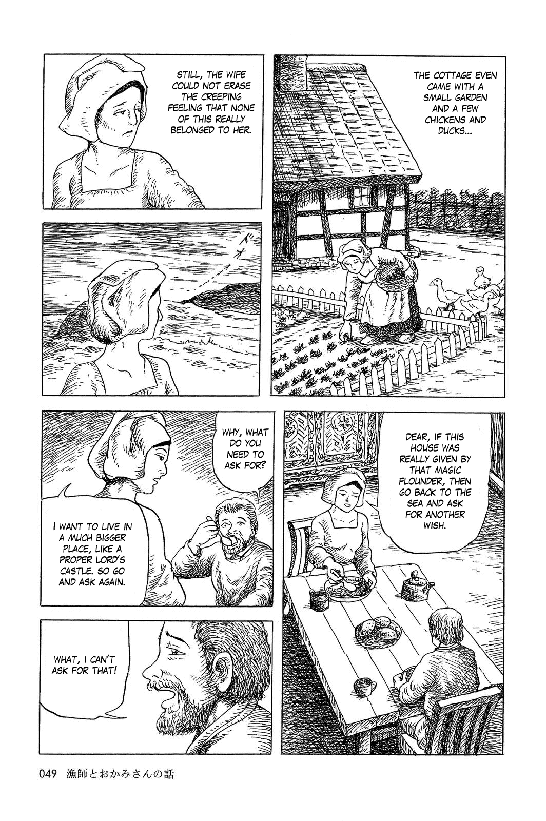 Sneewitchen - Geschichten nach Grimm Chapter 3.2 page 5 - Chapter 3 v2 : The Fisherman and his Wife