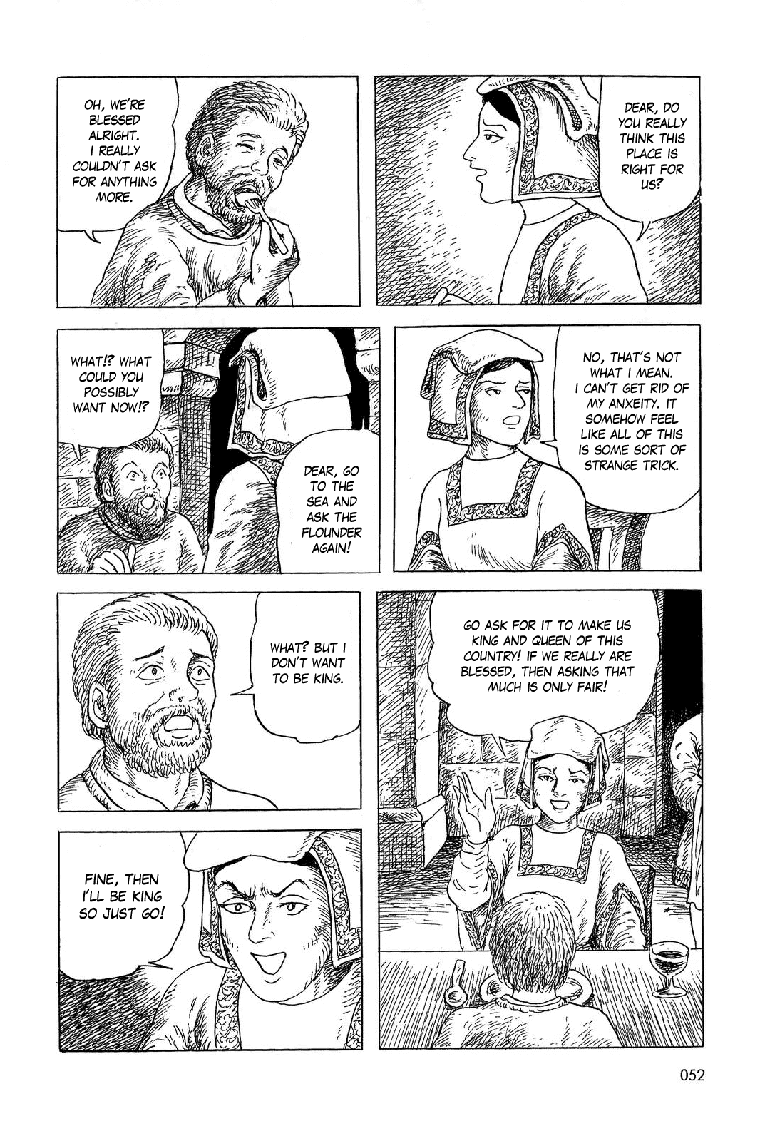 Sneewitchen - Geschichten nach Grimm Chapter 3.2 page 8 - Chapter 3 v2 : The Fisherman and his Wife