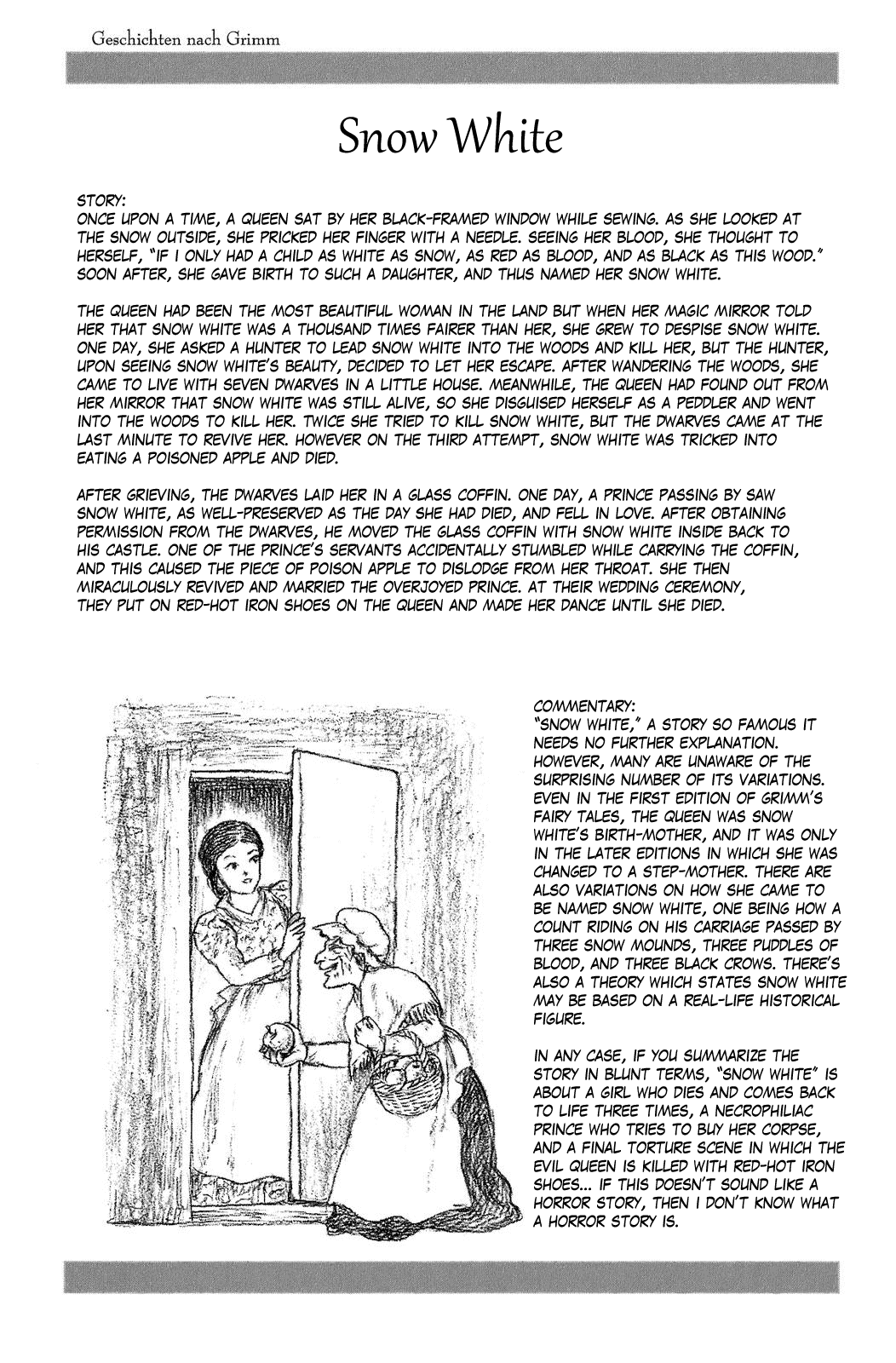 Sneewitchen - Geschichten nach Grimm Chapter 4.2 page 25 - Chapter 4 v2 : Snow White