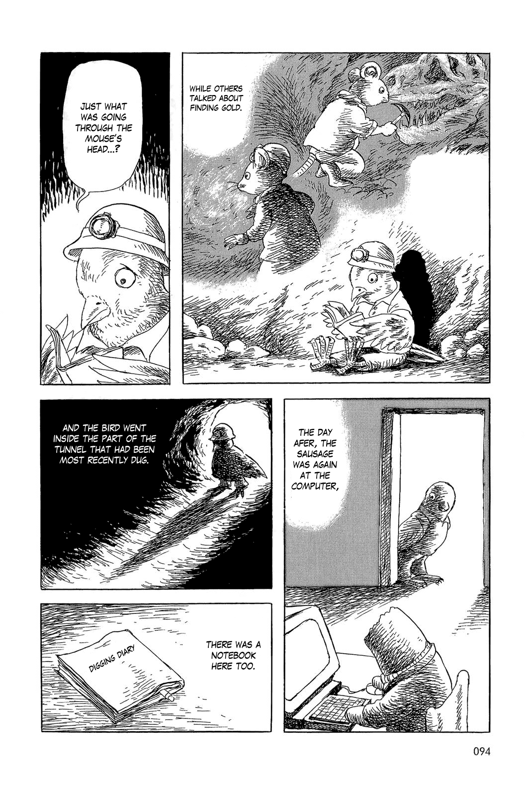 Sneewitchen - Geschichten nach Grimm Chapter 5.2 page 10 - Chapter 5 v2 : The Mouse, the Bird, and the Sausage