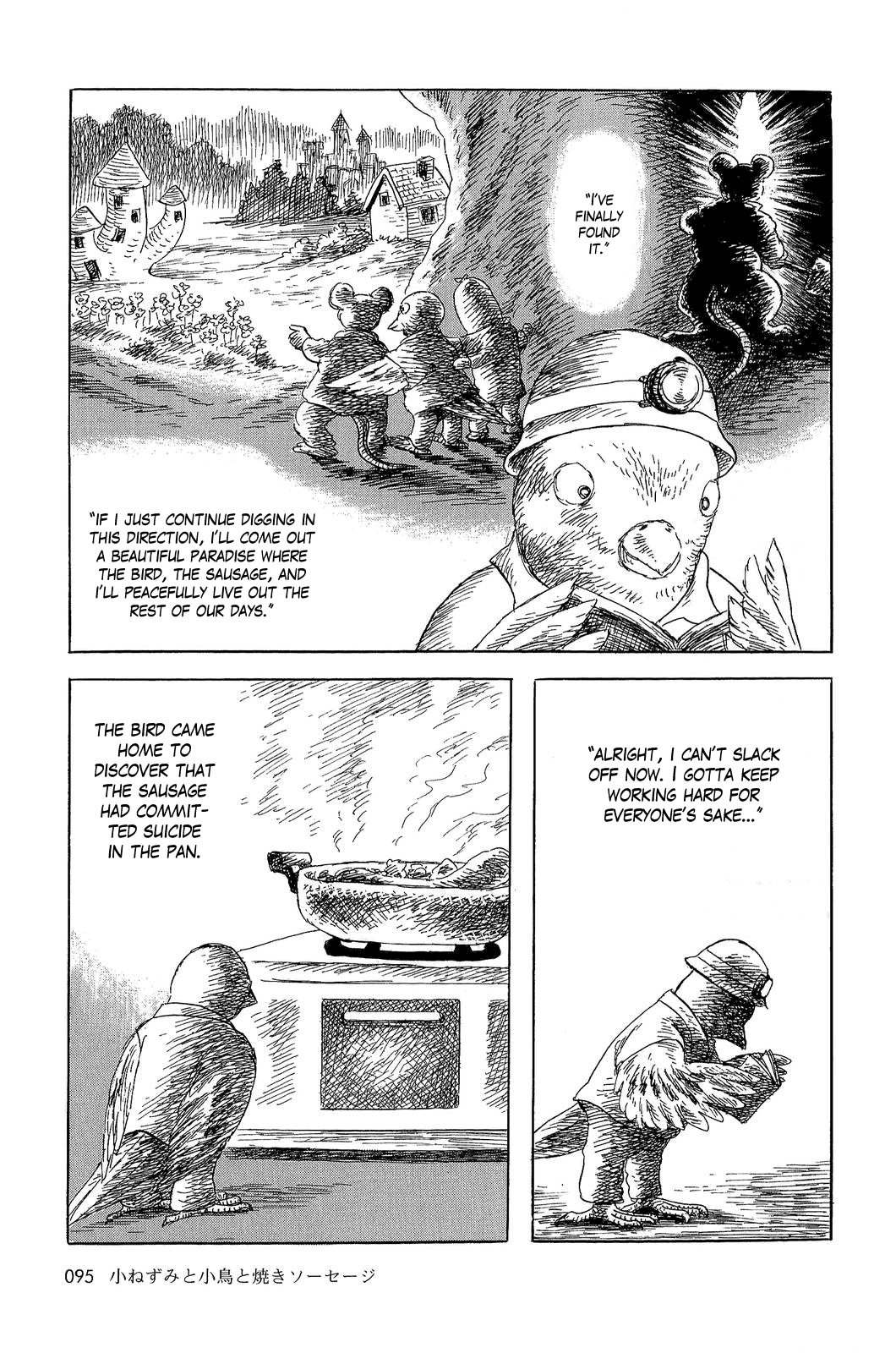 Sneewitchen - Geschichten nach Grimm Chapter 5.2 page 11 - Chapter 5 v2 : The Mouse, the Bird, and the Sausage