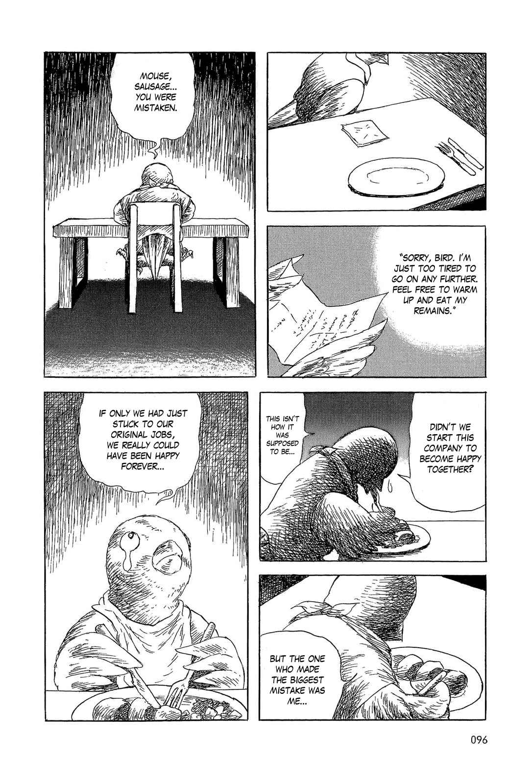 Sneewitchen - Geschichten nach Grimm Chapter 5.2 page 12 - Chapter 5 v2 : The Mouse, the Bird, and the Sausage