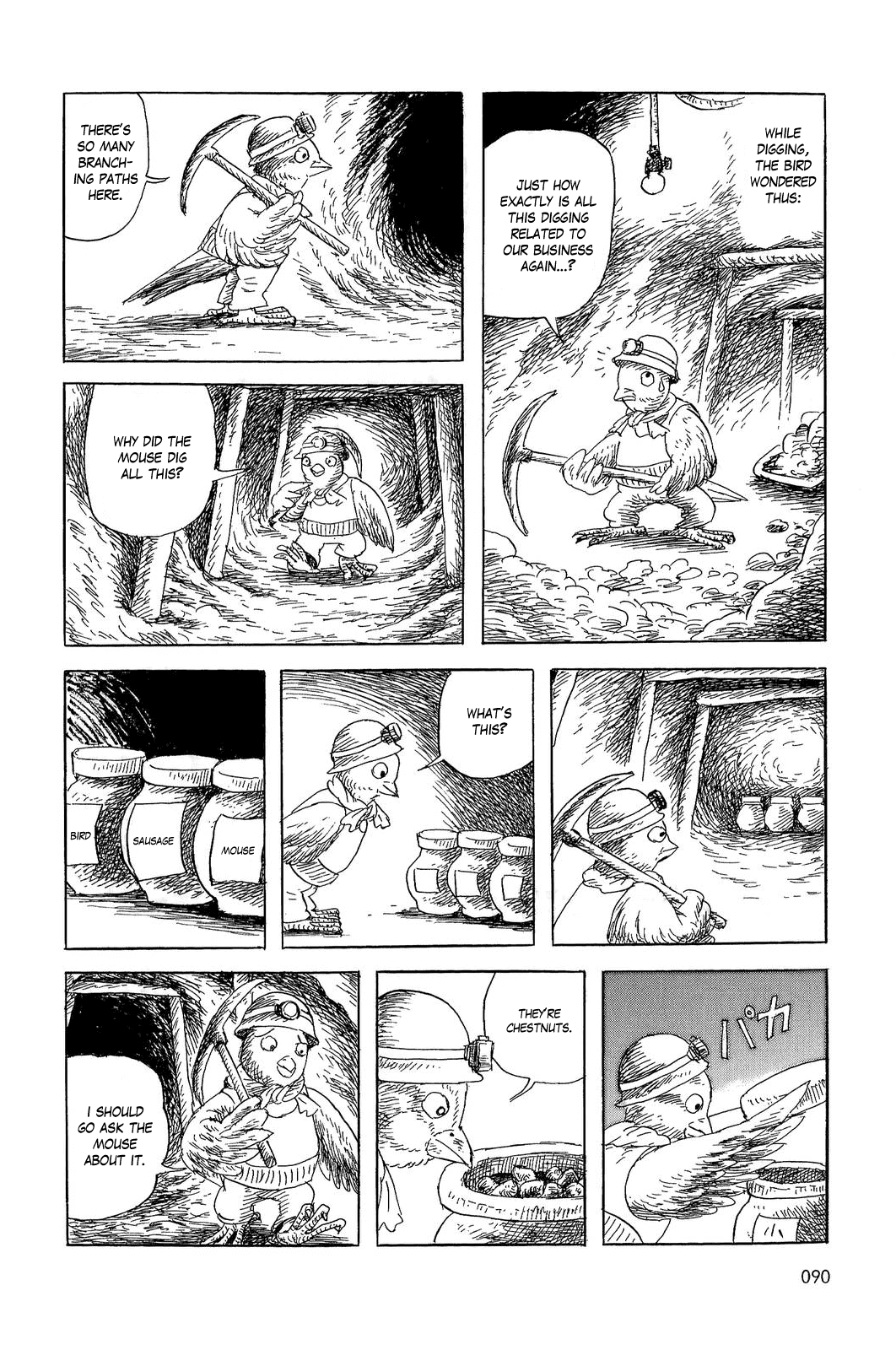 Sneewitchen - Geschichten nach Grimm Chapter 5.2 page 6 - Chapter 5 v2 : The Mouse, the Bird, and the Sausage