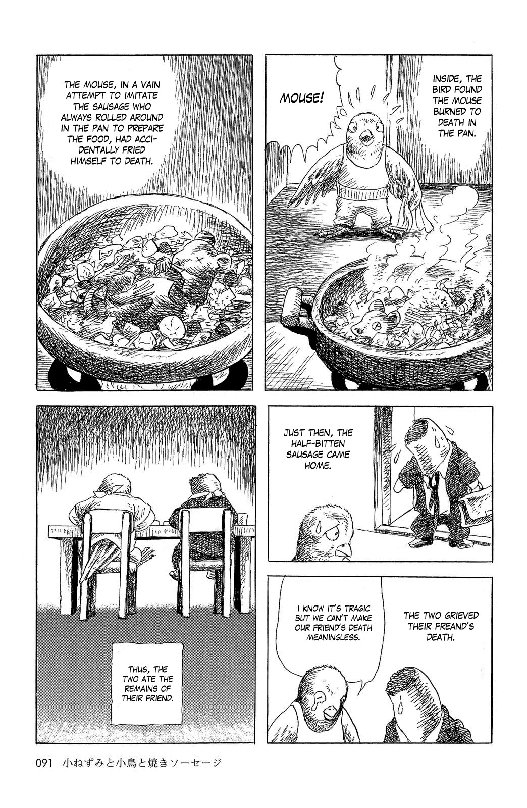 Sneewitchen - Geschichten nach Grimm Chapter 5.2 page 7 - Chapter 5 v2 : The Mouse, the Bird, and the Sausage