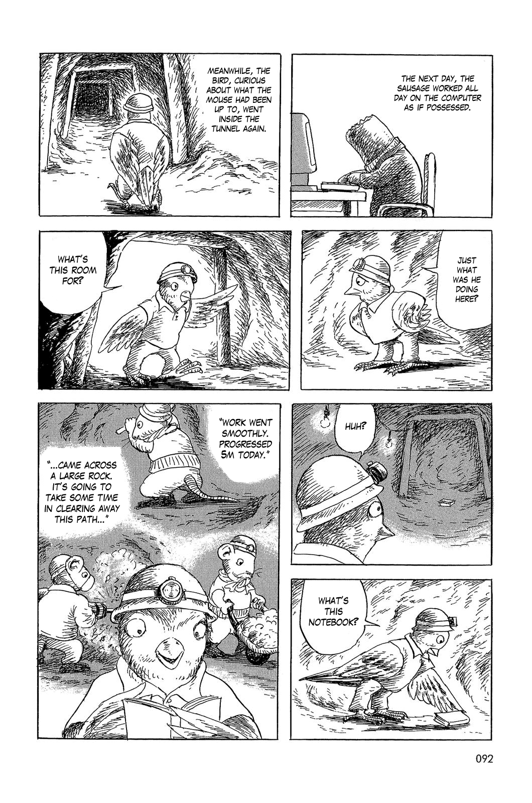 Sneewitchen - Geschichten nach Grimm Chapter 5.2 page 8 - Chapter 5 v2 : The Mouse, the Bird, and the Sausage